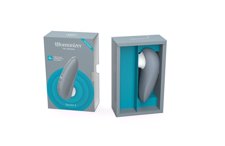 Вакуумный клиторальный стимулятор Womanizer Starlet 3 GREY SO8742