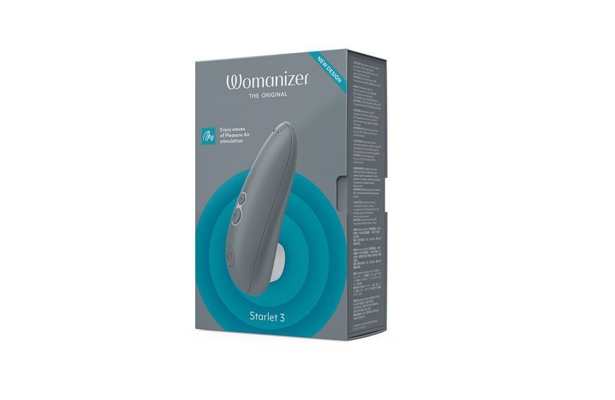 Вакуумный клиторальный стимулятор Womanizer Starlet 3 GREY SO8742