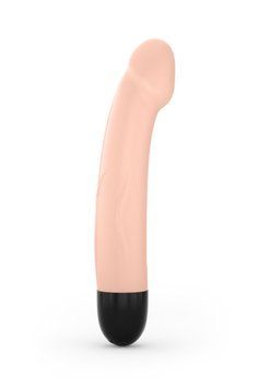 Вібратор Dorcel Real Vibration M Flesh 2.0, діаметр 3,7см, перезаряджається, для точки G SO3819