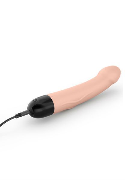 Вібратор Dorcel Real Vibration M Flesh 2.0, діаметр 3,7см, перезаряджається, для точки G SO3819