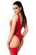 Боді Noir Handmade F352 Red powerwetlook body - L SX1975 фото 3