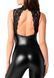 Женский облегающий комбинезон с кружевом Noir Handmade F342 Powerwetlook and lace overall - S SX1998 фото 5