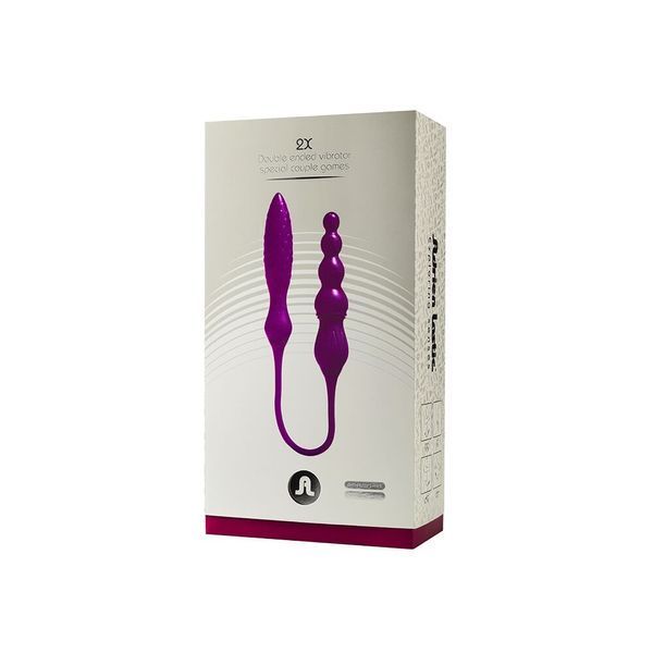 Вибратор двусторонний Adrien Lastic AD-2X с пультом LRS AD108735
