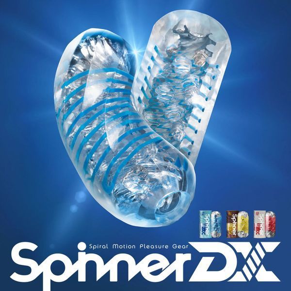 Мастурбатор Tenga Spinner DX 03 Steps, з пружною стимулювальною спіраллю всередині, потужний вплив SX2735