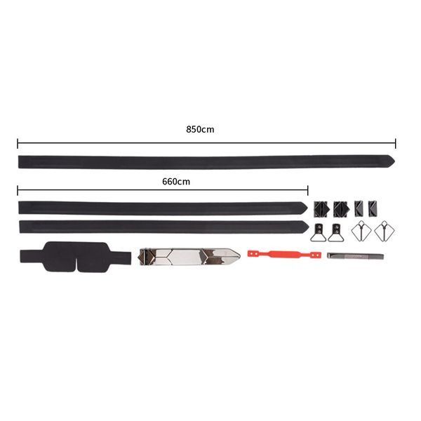 БДСМ-набор LOCKINK Teasing & Impact-Play Black Set SX0825