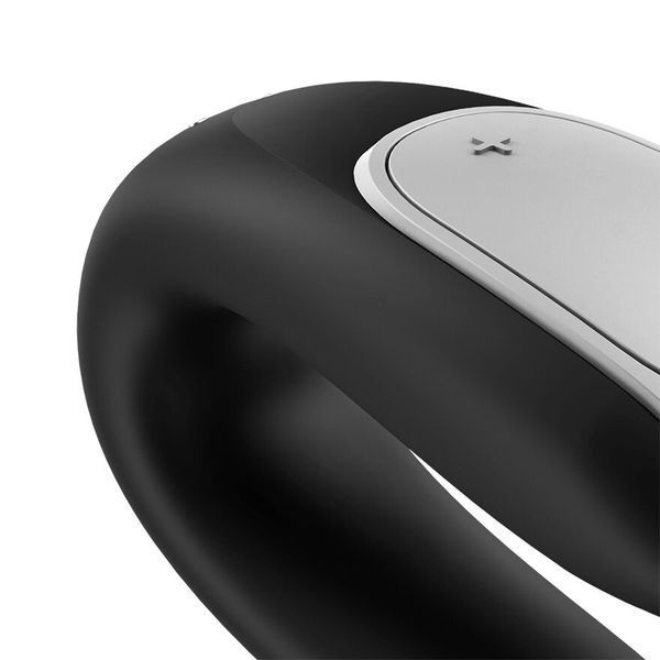 Смарт-вибратор для пар Satisfyer Double Fun (Black) с пультом ДУ SO5058