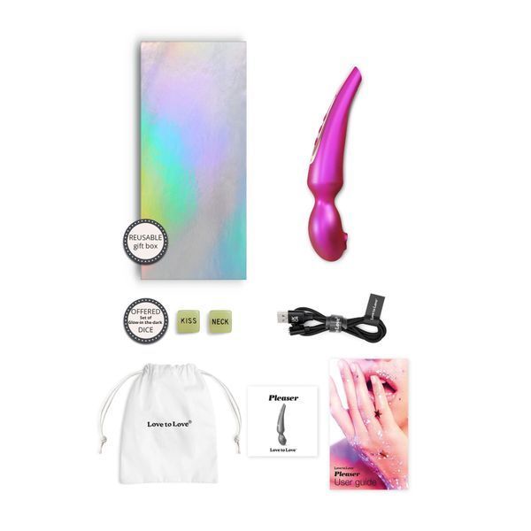 Вібромассажер Love To Love Pleaser Iridescent Berry SX3208