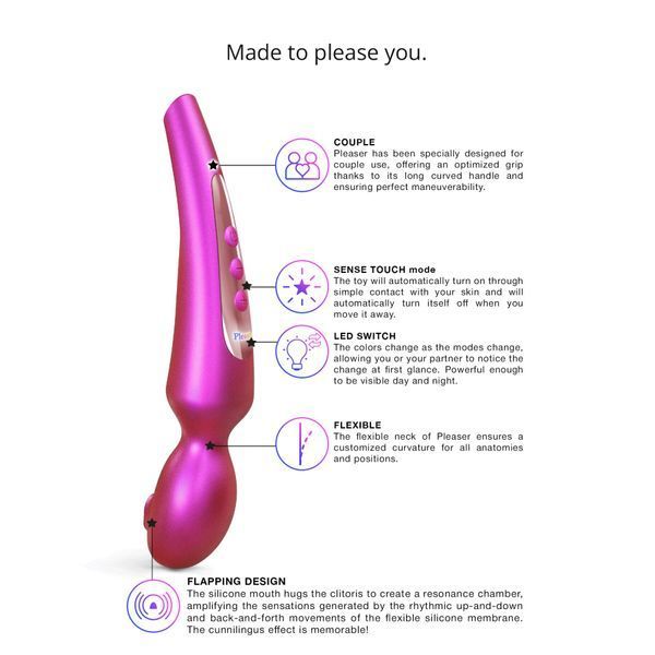 Вібромассажер Love To Love Pleaser Iridescent Berry SX3208