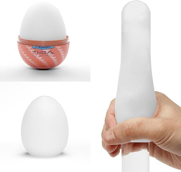 Набор мастурбаторов-яиц Tenga Egg Hard Boilded II Pack (6 яиц), плотный TPE, выпуклая текстура SO9804