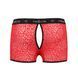 Мужские прозрачные боксеры Passion 046 SHORT PARKER L/XL Red, сетка, под леопард SO7609 фото 6