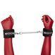 Мягкие наручники с кристаллами Punishment - Crystal Detail Handcuffs &ndash; Black SX2227 фото 2