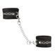 Мягкие наручники с кристаллами Punishment - Crystal Detail Handcuffs &ndash; Black SX2227 фото 1