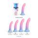 Дилдо с цветным градиентом Love To Love DILDOLLS - UTOPIA S ультрамягкий SX2848 фото 4