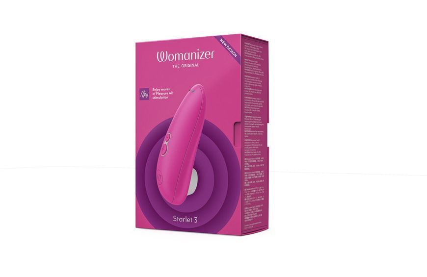 Вакуумний кліторальний стимулятор Womanizer Starlet 3 PINK SO8743