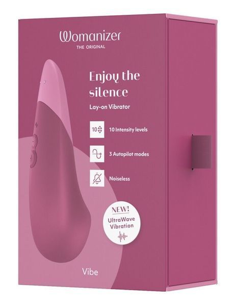 Мінівібратор Womanizer Vibe Dusky Pink, 3 авторежими + 10 рівнів інтенсивності SX2144