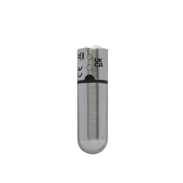Вибропуля PowerBullet First-Class Bullet 2.5&Prime; with Key Chain Pouch, Silver, 9 режимов вибрации SO6848