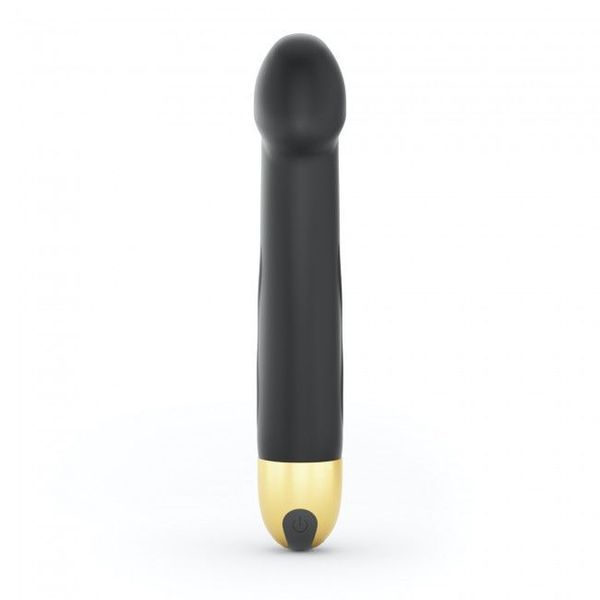 Вібратор Dorcel Real Vibration M Gold 2.0, діаметр 3,7см, перезаряджається, для точки G SO3820