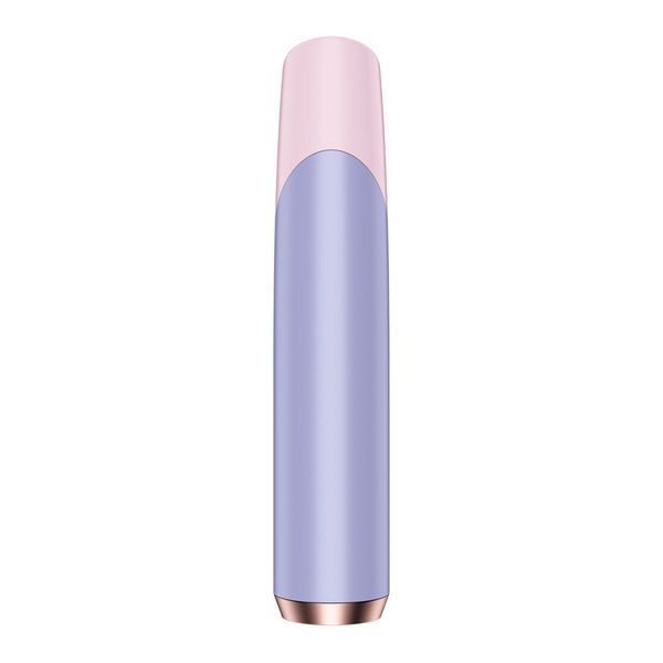 Вакуумный стимулятор Satisfyer Bold Kiss Violet, магнитная технология 3D Air Pulse, 30 режимов работы SX2165