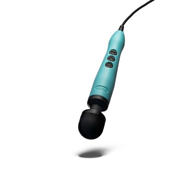 Вібромасажер DOXY3 USB-C Massager TURQUOISE, кабель USB-C, регульована інтенсивність, компактний SX2452