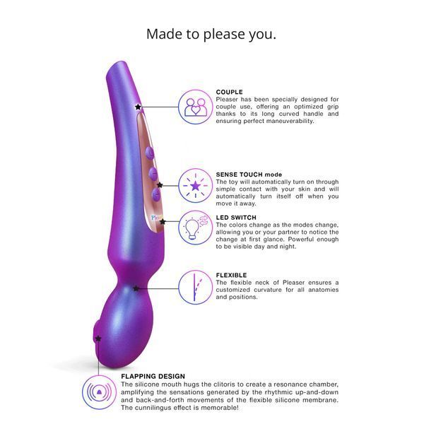 Вібромассажер Love To Love Pleaser Iridescent Night SX3209