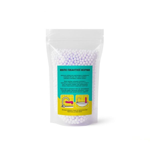 Мило у формі пеніса Чистий Кайф LARGE Violet, крафтове мило-член, натуральне SX2320