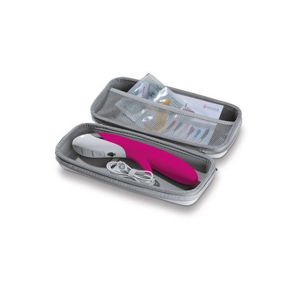 Вибратор-кролик Mystim Danny Divido Pink с глубокой вибрацией, 2 мотора SO2985