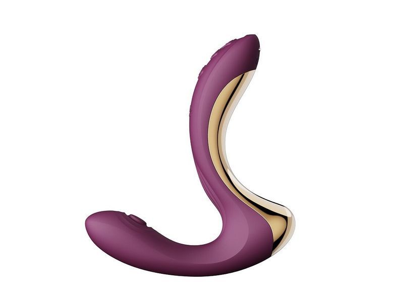 Вібратор-пульсатор з вакуумною насадкою Zalo &ndash; Talis G-Spot PulseWave Vibrator Velvet Purple SX0712