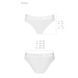 Трусики с прозрачной вставкой Passion PS002 PANTIES XL, white SO4198 фото 5
