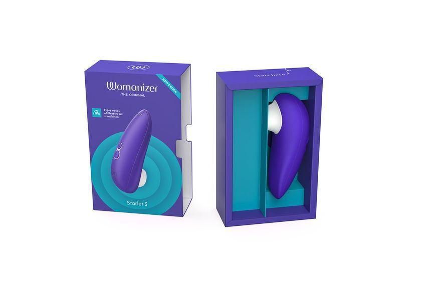 Вакуумный клиторальный стимулятор Womanizer Starlet 3 INDIGO SO8744