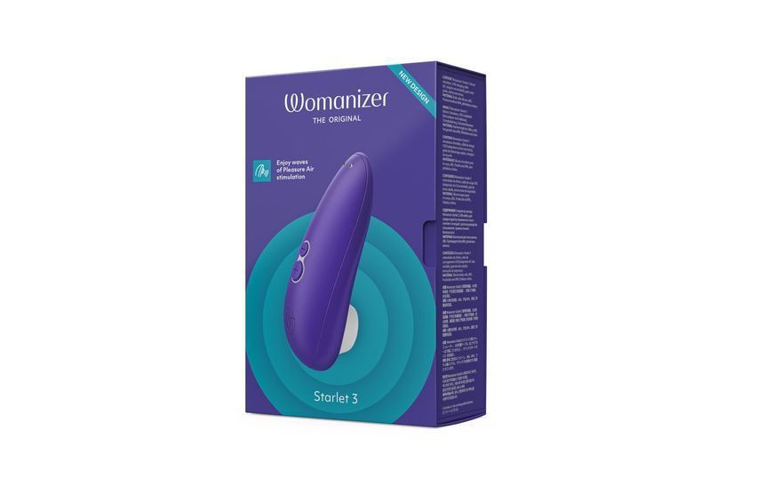 Вакуумный клиторальный стимулятор Womanizer Starlet 3 INDIGO SO8744