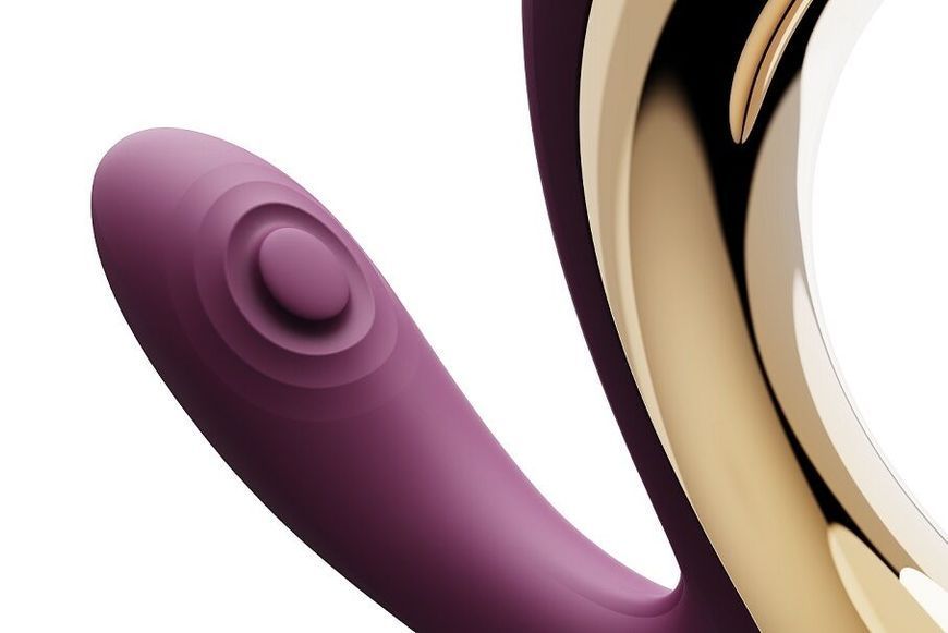 Вібратор-пульсатор з вакуумною насадкою Zalo &ndash; Talis G-Spot PulseWave Vibrator Velvet Purple SX0712