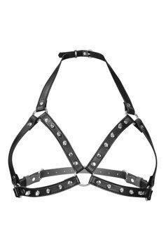 Портупея з металевими шипами Fetish Tentation Sexy Adjustable Chest Harness SO4665