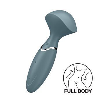 Вібромасажер Satisfyer Mini Wand-er Grey SO7793
