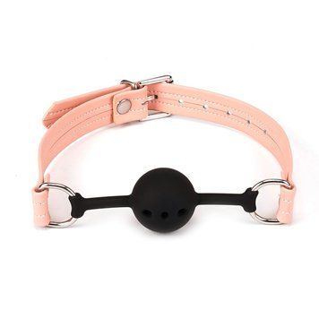 Кляп Liebe Seele Dark Candy Pink Ball Gag SX1658