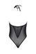 Боді Passion DROSERA BODY black, XXL/XXXL, високі вирізи, верх на зав&rsquo;язках SX0472 фото 4