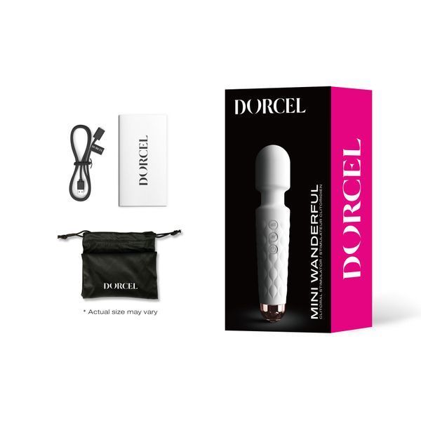 Мінівібромасажер Dorcel Wand Mini Wanderful White SO7814