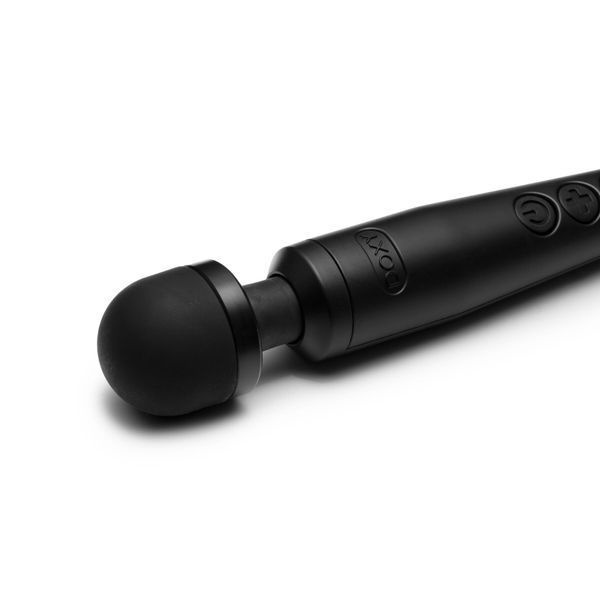 Вібромасажер DOXY3 USB-C Massager MATTE BLACK, кабель USB-C, регульована інтенсивність, компактний SX2453
