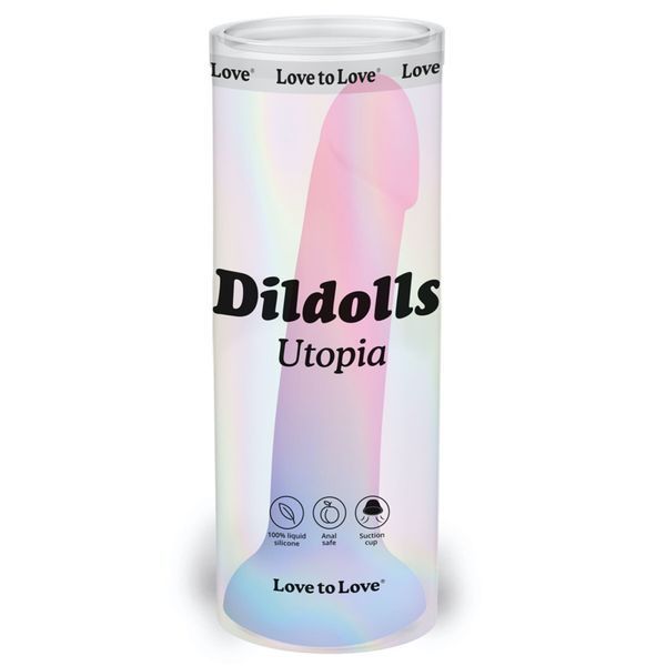 Дилдо с цветным градиентом Love To Love DILDOLLS - UTOPIA XL ультрамягкий SX2850