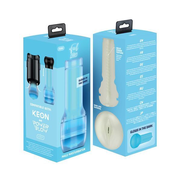 Мастурбатор Kiiroo Feel Glow PBC совместим с PowerBlow и Keon SX1226