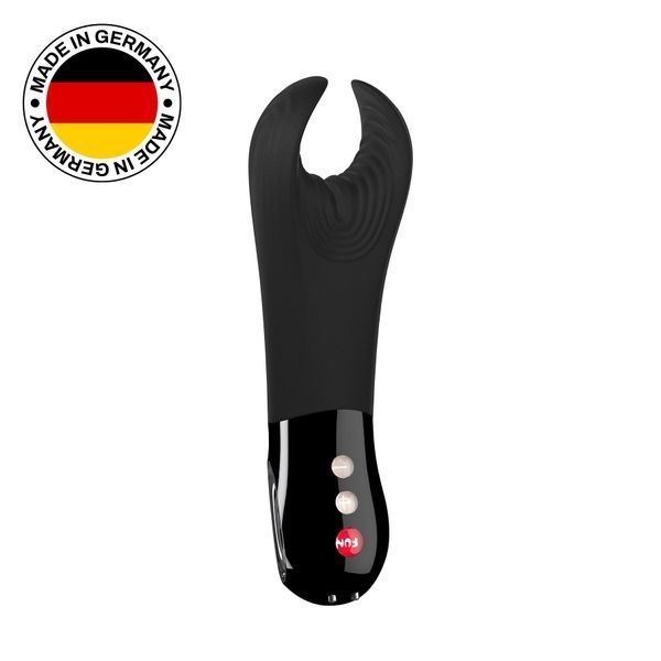 Вібратор для пеніса Fun Factory MANTA black, підходить для парних ігор SX0932