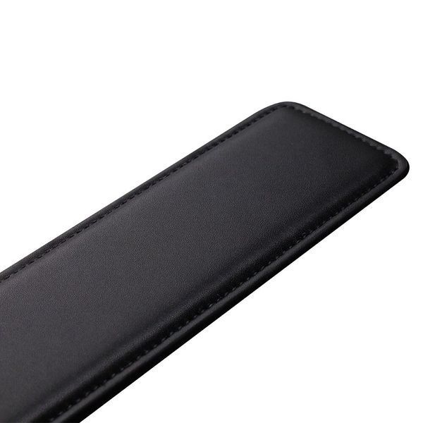 Паддл LOCKINK SEVANDA Braided-handle Spanking Paddle, чорно-червоний, гладенький, з плетінням на ручці SX0877