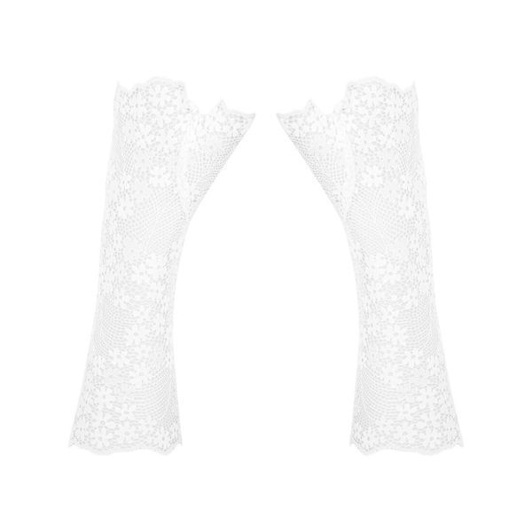 Кружевные митенки Obsessive Heavenlly gloves O/S SO8184