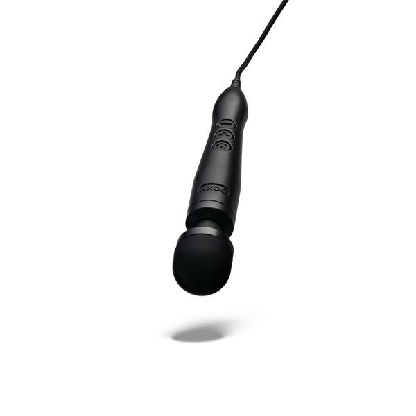 Вібромасажер DOXY3 USB-C Massager MATTE BLACK, кабель USB-C, регульована інтенсивність, компактний SX2453