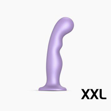Насадка для страпона Strap-On-Me Dildo Plug P&G Lilas Metallic XXL SO9008