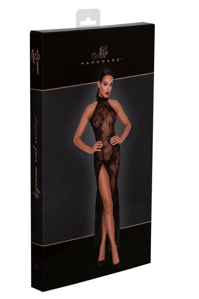 Длинное сетчатое платье Noir Handmade F239 Long tulle dress, XXL SX0137