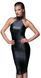 Платье-карандаш с мокрым эффектом Noir Handmade F160 Powerwetlook pencil dress, XXL SX0039 фото 1