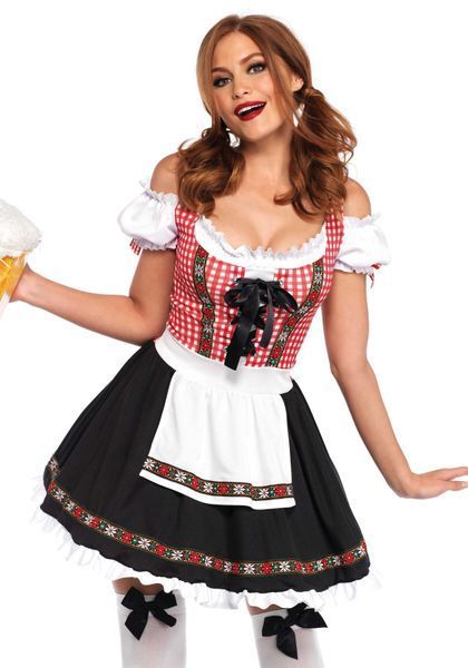 Баварський костюм &laquo;Октоберфест&raquo; Leg Avenue Beer Garden Babe L SO7925