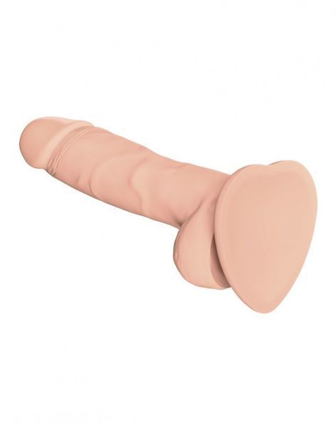 Реалістичний фалоімітатор Strap-On-Me SOFT REALISTIC DILDO Vanilla - Size S SO4518