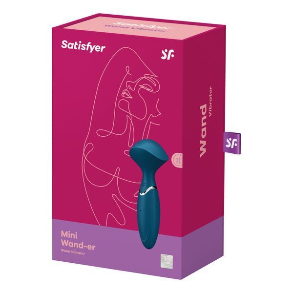 Вибромассажер Satisfyer Mini Wand-er Blue SO7794