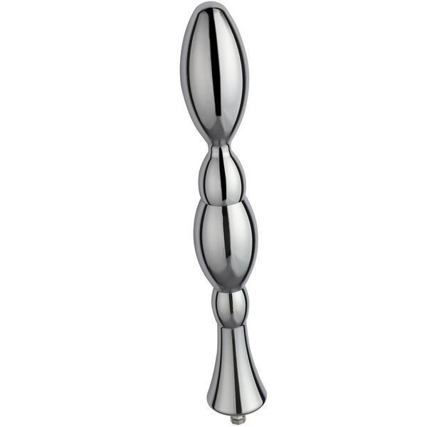 Металлический анальный плаг для секс-машин Hismith Bullet Anal Toy, система KlicLok SO6217